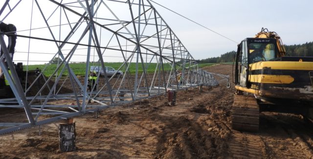 Droga S-5 km 2+200 - przebudowa kolizji istniejącej linii wysokiego napięcia 110 kV
